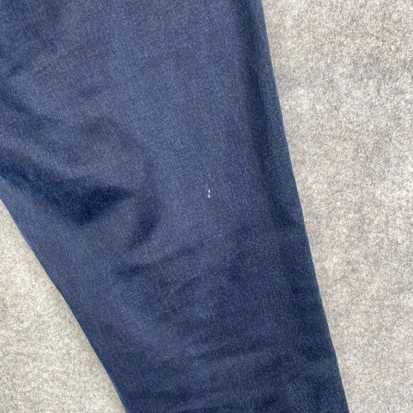 Bogner Women's Jeans Dark Blue Loose Fit High Rise Straight Leg Size US-10 Denim - Picture 8 of 12